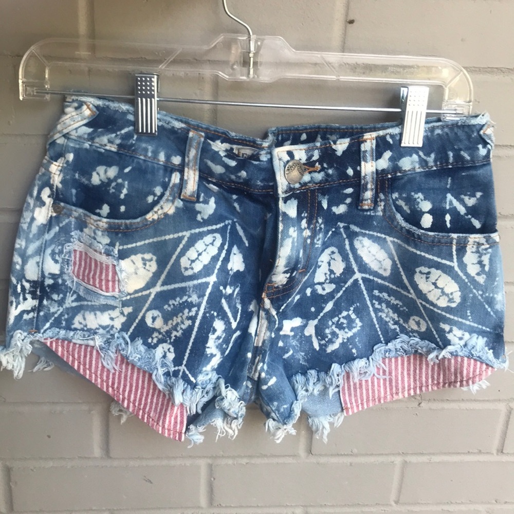 Free People Jean Shorts